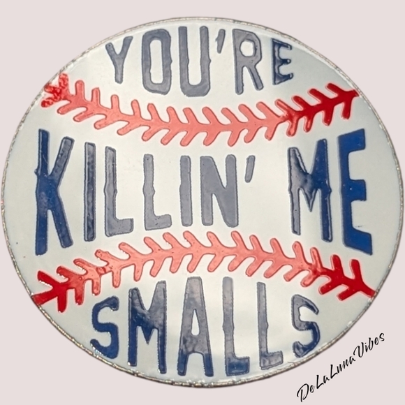3/$12  NEW Baseball Movie Quote Enamel Pin - Picture 2 of 3